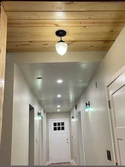 Acorn Antique Glass Ceiling Light With Chain 7 Acorn Antique Glass Ceiling Light With Chain - Image 5