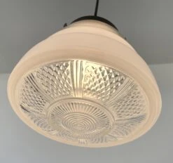 Retro 1970's Mid Century Glass Pendant Lighting -The Lamp Goods 67c1cd6c09254f9e443a4c63