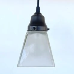 Vintage Frosted SQUARE 1960's PENDANT Light -The Lamp Goods 67c1ce8509254f9e443a5fc8
