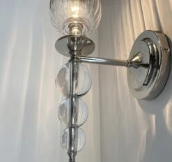 Modern Glass SCONCE Wall Sconce Light Fixture -The Lamp Goods 67c1cea509254f9e443a6315