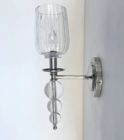 Modern Glass SCONCE Wall Sconce Light Fixture -The Lamp Goods 67c1cea709254f9e443a63b4