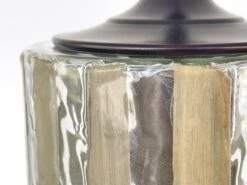 BAMBOO Fused MODERN Glass Pendant Lighting -The Lamp Goods BambooGlassPendantLight 5