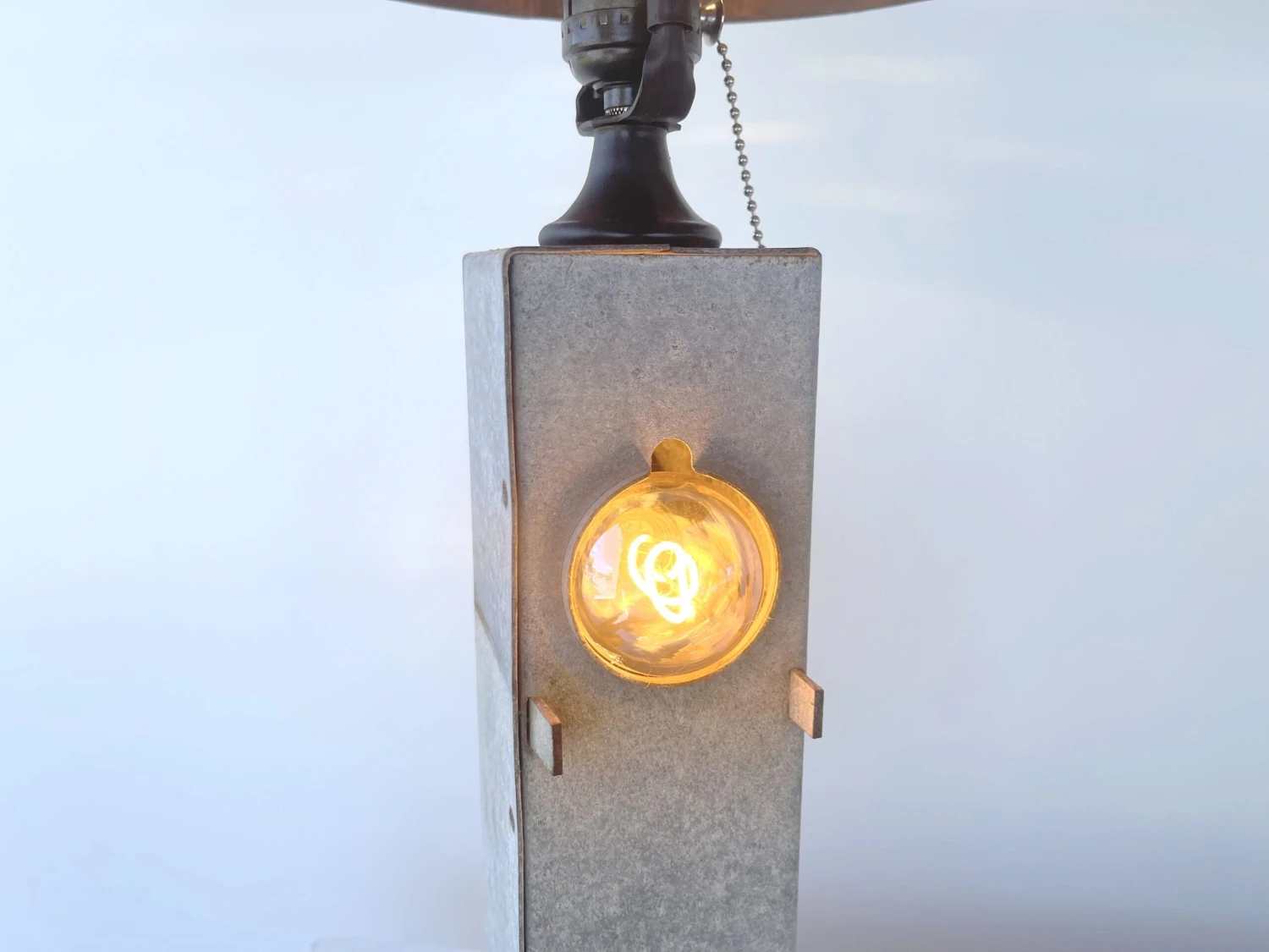 Original Antique Chicken Feeder Tall Farm Table Lamp 8 Original Antique Chicken Feeder Tall Farm Table Lamp - Image 6