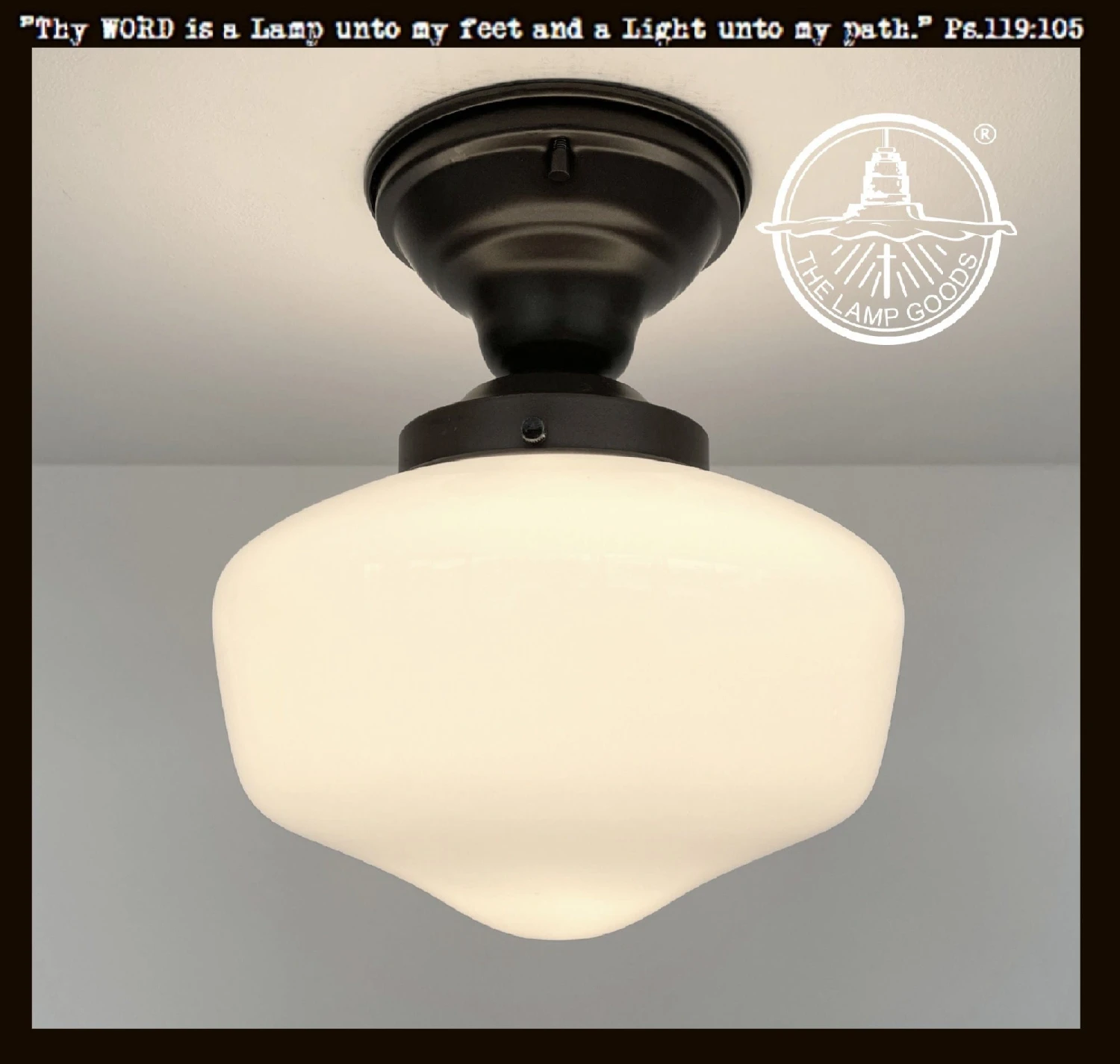 Modern Milk Glass Schoolhouse Ceiling Light Fixture 2 Modern Milk Glass Schoolhouse Ceiling Light Fixture