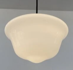 STYLISH MODERN SCHOOLHOUSE 1930s Globe Pendant Light 16 STYLISH MODERN SCHOOLHOUSE 1930s Globe Pendant Light -The Lamp Goods ElegantSchoolhousePendantLightFixture 6