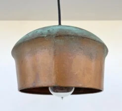HANDCRAFTED Copper Pendant Light Fixture -The Lamp Goods HandcraftedCopperPendantLightFixture 2