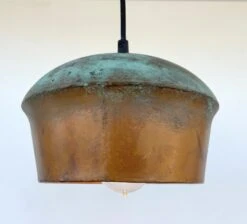HANDCRAFTED Copper Pendant Light Fixture -The Lamp Goods HandcraftedCopperPendantLightFixture 8