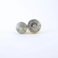 Mini Faceted Mother Of Pearl Knob(Mini Mother Of Pearl Knob) -The Lamp Goods IMG 0490