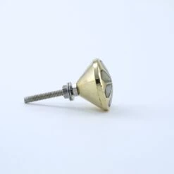 Mother Of Pearl Daisy Knob(Copy Of Mother Of Pearl Alice Knob) -The Lamp Goods IMG 0566