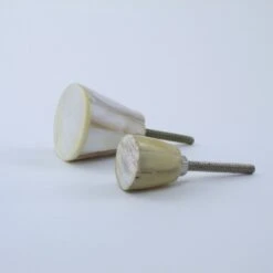 Mini Mother Of Pearl Dome Knob(Mini Mother Of Pearl Dome Knob) -The Lamp Goods IMG 0608