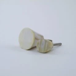 Mini Mother Of Pearl Dome Knob(Mini Mother Of Pearl Dome Knob) -The Lamp Goods IMG 0611