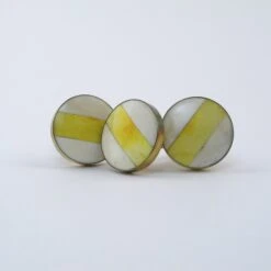 Sand Dunes Yellow Stripe Knob(Sand Dunes Yellow Stripe Knob) -The Lamp Goods IMG 0617