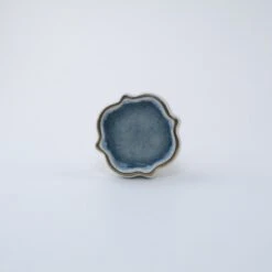 Sea Glass Cushion Knob - Grey(Sea Glass Cushion Grey)