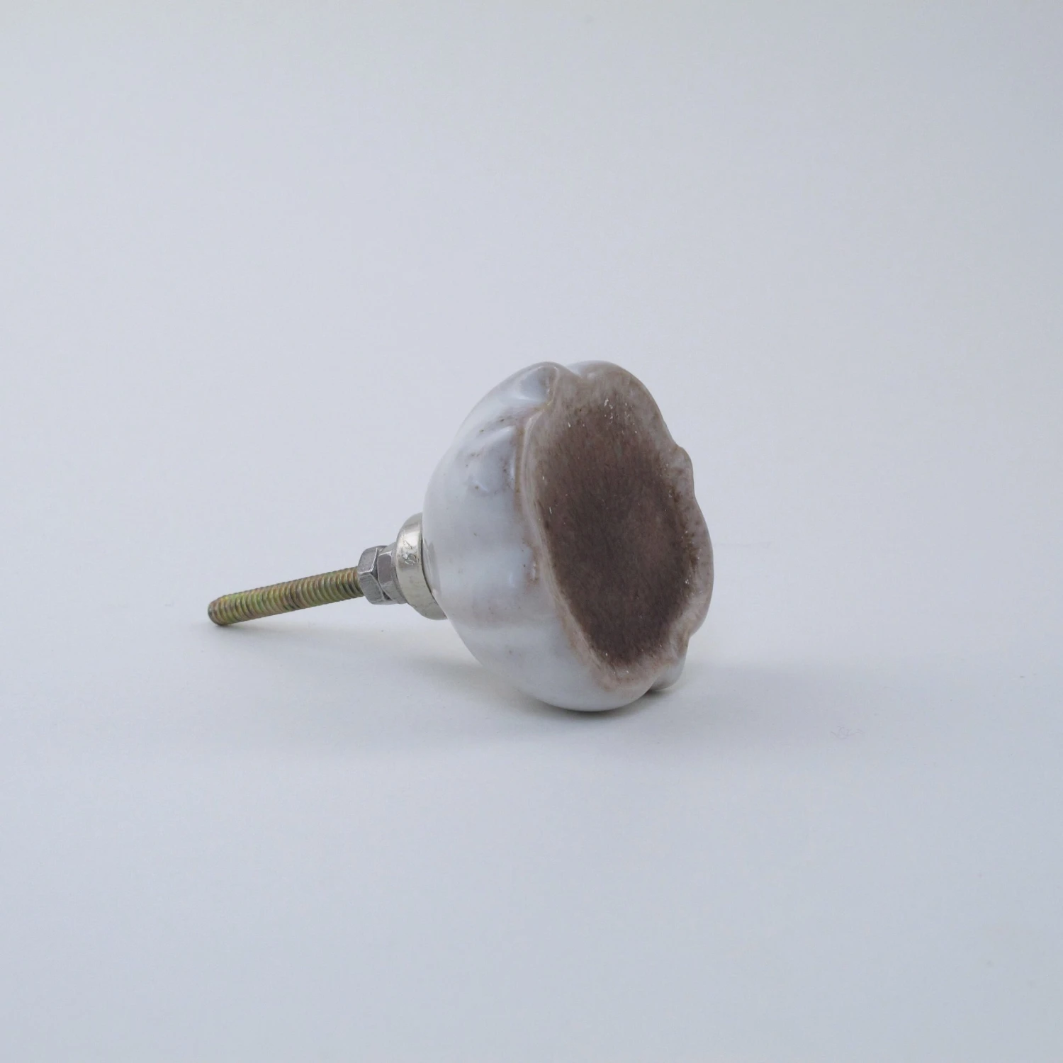 Sea Glass Cushion Knob - Amethyst(Amethyst Sea Glass Cushion Cabinet Knobs And Pulls) 6 Sea Glass Cushion Knob - Amethyst(Amethyst Sea Glass Cushion Cabinet Knobs And Pulls) - Image 4