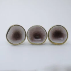 Sea Glass Knob - Amethyst(Amethyst Sea Glass Knob) -The Lamp Goods IMG 0674