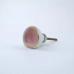 Sea Glass Knob - Pink(Sea Glass Pink Knob) -The Lamp Goods IMG 0681