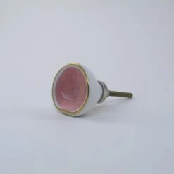 Sea Glass Knob - Pink(Sea Glass Pink Knob) -The Lamp Goods IMG 0682