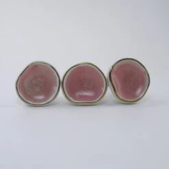 Sea Glass Knob - Pink(Sea Glass Pink Knob) -The Lamp Goods IMG 0685