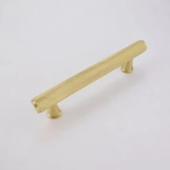 Knurled Brass T-Bar + Handles(Knurled T Bar Brass Matte Black Handles 1) -The Lamp Goods IMG 1037