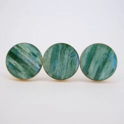 Sand Dunes Knob - Jade Green(Sand Dunes Knob Turquoise) -The Lamp Goods IMG 1189