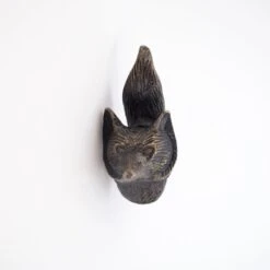 Bronze Fox Knob With Tail(Bronze Fox Knob With Tail) -The Lamp Goods IMG 1224