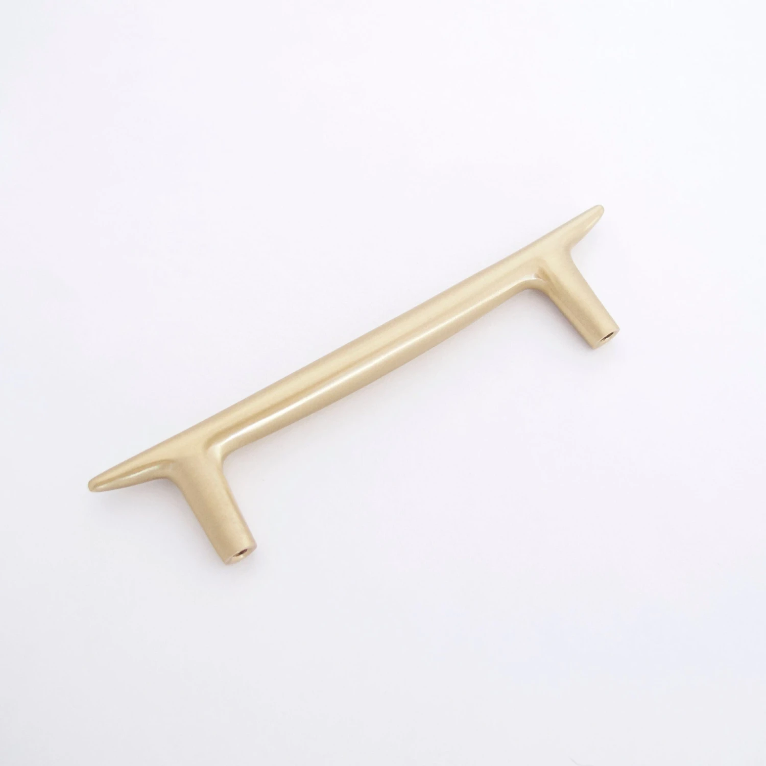Modern Brass T-Bar Handle(Copy Of Knurled T Bar Brass Matte Black Handles) 4 Modern Brass T-Bar Handle(Copy Of Knurled T Bar Brass Matte Black Handles) - Image 2