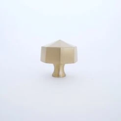 Mod Brass Hex Knob(Mod Brass Hex Knob 1) -The Lamp Goods IMG 1298