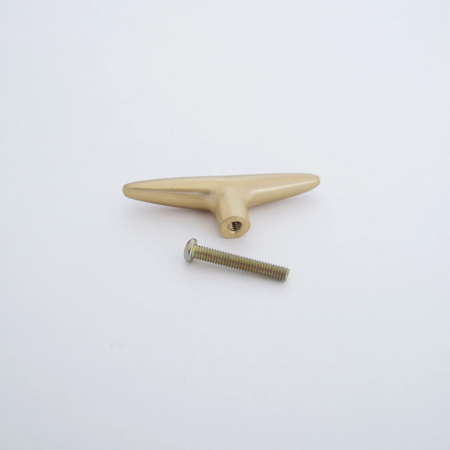 Modern Brass T-Bar Handle(Copy Of Knurled T Bar Brass Matte Black Handles) 11 Modern Brass T-Bar Handle(Copy Of Knurled T Bar Brass Matte Black Handles) - Image 9