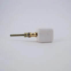 Square White Quartz Knob(Square White Quartz Knob) 18 Square White Quartz Knob(Square White Quartz Knob) -The Lamp Goods IMG 1331