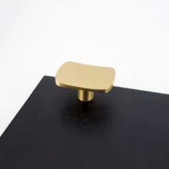 Simple Matte Gold Cabinet Pulls(Mod Brass T Bar Knob) -The Lamp Goods IMG 1361 eb713085 8bc0 4686 8932 9a3b9aec1b80