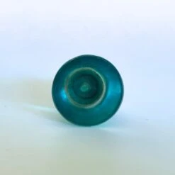 Beach Glass Knob -Turquoise(Beach Glass Turquoise Gold Cabinet Knobs And Pulls) -The Lamp Goods IMG 5834