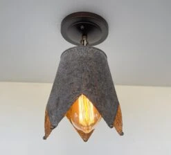 Jubilant FARMHOUSE BARN Ornate Ceiling Light -The Lamp Goods JubilantFarmhouseOrnateCeilingLightFixture 1