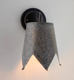 Jubilant Ornate Copper Wall Sconce Light Fixture -The Lamp Goods JubilantFarmhouseWallSconce 10