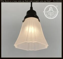 Modern Frost Square PENDANT Light