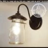 Exterior Outdoor Mason Jar Wall Sconce Light With Vintage Jar -The Lamp Goods Mason Jar Exterior Wall Light Sconce Fixture 4146767c f05d 4b93 a767 4f19f182d55f