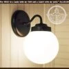 Milk Glass Globe Wall Light Fixture Sconce -The Lamp Goods Milk Glass Wall Sconce Light Fixture Lamp dc739440 ab0c 4e66 950a d7bfccfa9bb8 1