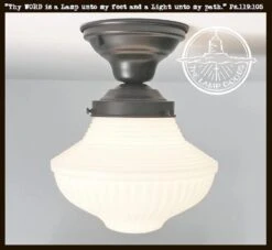Traditional Schoolhouse CEILING LIGHT Fixture