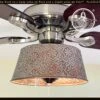 Ornate Copper Ceiling Fan Light Kit Makeover Replacement -The Lamp Goods Ornate Copper Ceiling Fan Light Kit Fixture