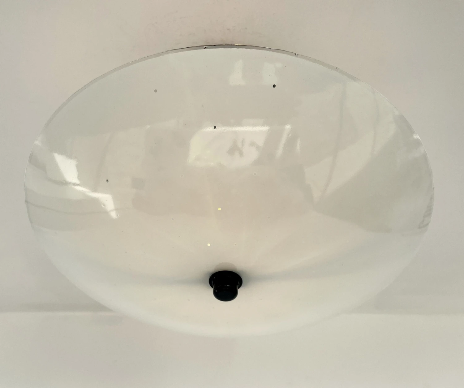 Retro Mid Century Glass Ceiling Light 8 Retro Mid Century Glass Ceiling Light - Image 6