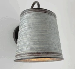 Corrugated Rustic Barn Metal Farmhouse Wall Light Fixture -The Lamp Goods ScreenShot2024 08 15at2.33.07PM