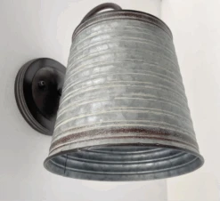 Corrugated Rustic Barn Metal Farmhouse Wall Light Fixture -The Lamp Goods ScreenShot2024 08 15at2.33.53PM