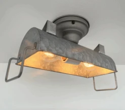 INDUSTRIAL GALVANIZED Ceiling Light Fixture -The Lamp Goods Screen Shot 2024 07 08 at 5.39.59 PM