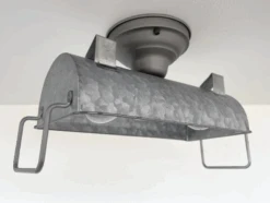 INDUSTRIAL GALVANIZED Ceiling Light Fixture -The Lamp Goods Screen Shot 2024 07 08 at 5.40.26 PM