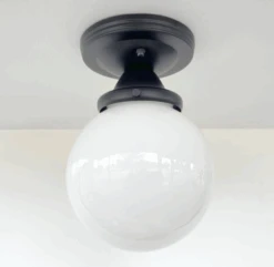 MODERN OPAL Schoolhouse Globe Ceiling Light -The Lamp Goods Screen Shot 2024 08 29 at 2.52.02 PM
