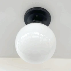 MODERN OPAL Schoolhouse Globe Ceiling Light -The Lamp Goods Screen Shot 2024 08 29 at 2.52.52 PM