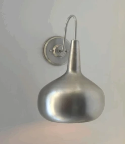 Polished Steel LARGE MODERN Wall Sconce Light Fixture -The Lamp Goods Screen Shot 2024 10 22 at 1.41.55 PM