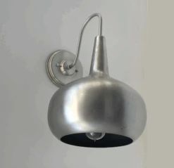 Polished Steel LARGE MODERN Wall Sconce Light Fixture -The Lamp Goods Screen Shot 2024 10 22 at 1.42.18 PM
