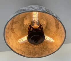 Rustic Bucket Chain Ceiling Light -The Lamp Goods Small Rustic Bucket Chain Ceiling Light 8