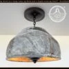 Rustic Bucket Chain Ceiling Light -The Lamp Goods Small Rustic Bucket Chain Ceiling Light fixture