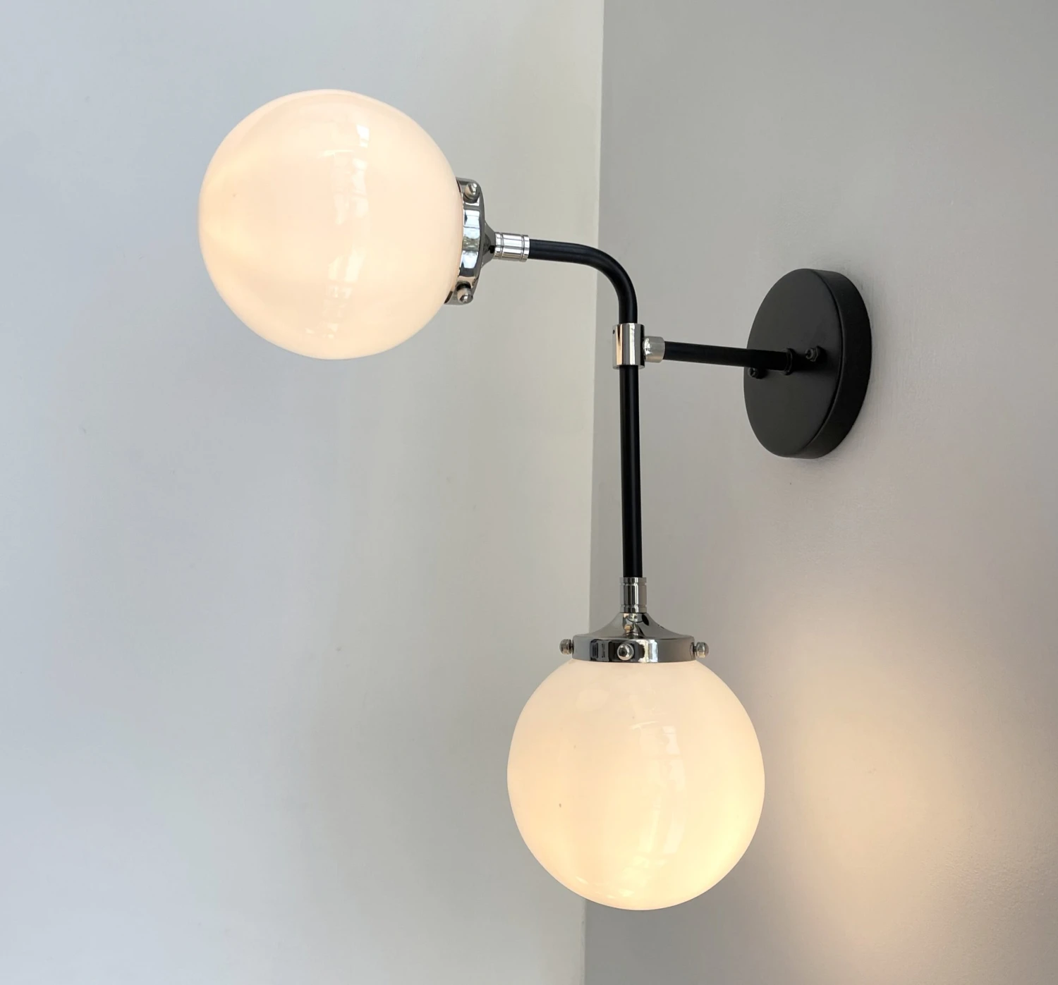ULTRA MODERN DUO Wall Sconce Light Fixture 9 ULTRA MODERN DUO Wall Sconce Light Fixture - Image 7
